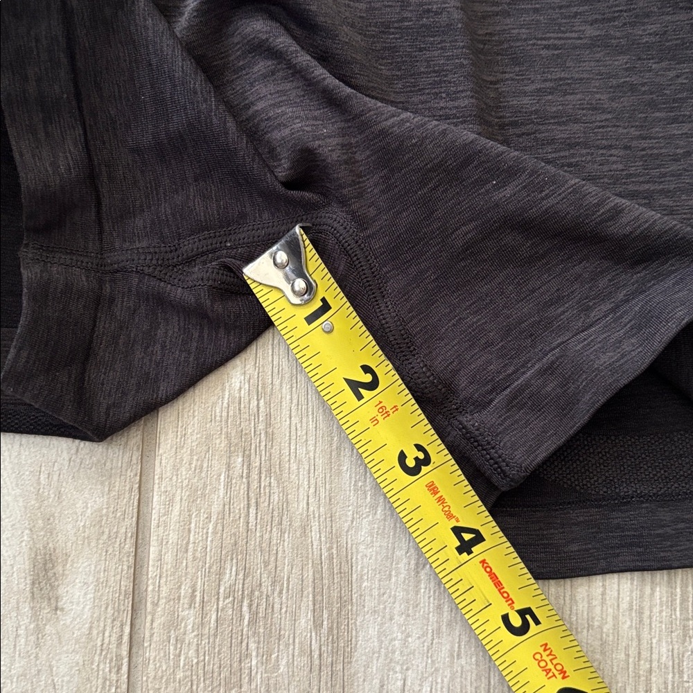 Buffbunny Black & Gray Heathered Biker Athletic Shorts Size Medium View 6